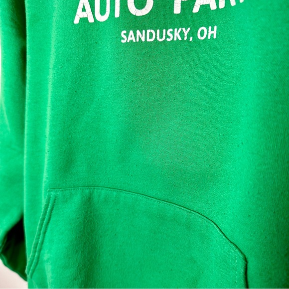 TOMMY BOY Callahan Auto Parts 90s Movie Green Chris Farley Sweatshirt Medium - Picture 7 of 9